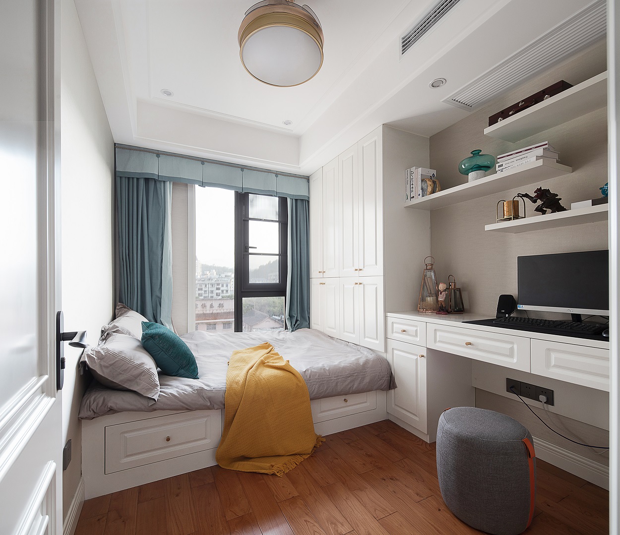 龍湖九里晴川-現(xiàn)代簡約-臥室設(shè)計(jì)效果圖